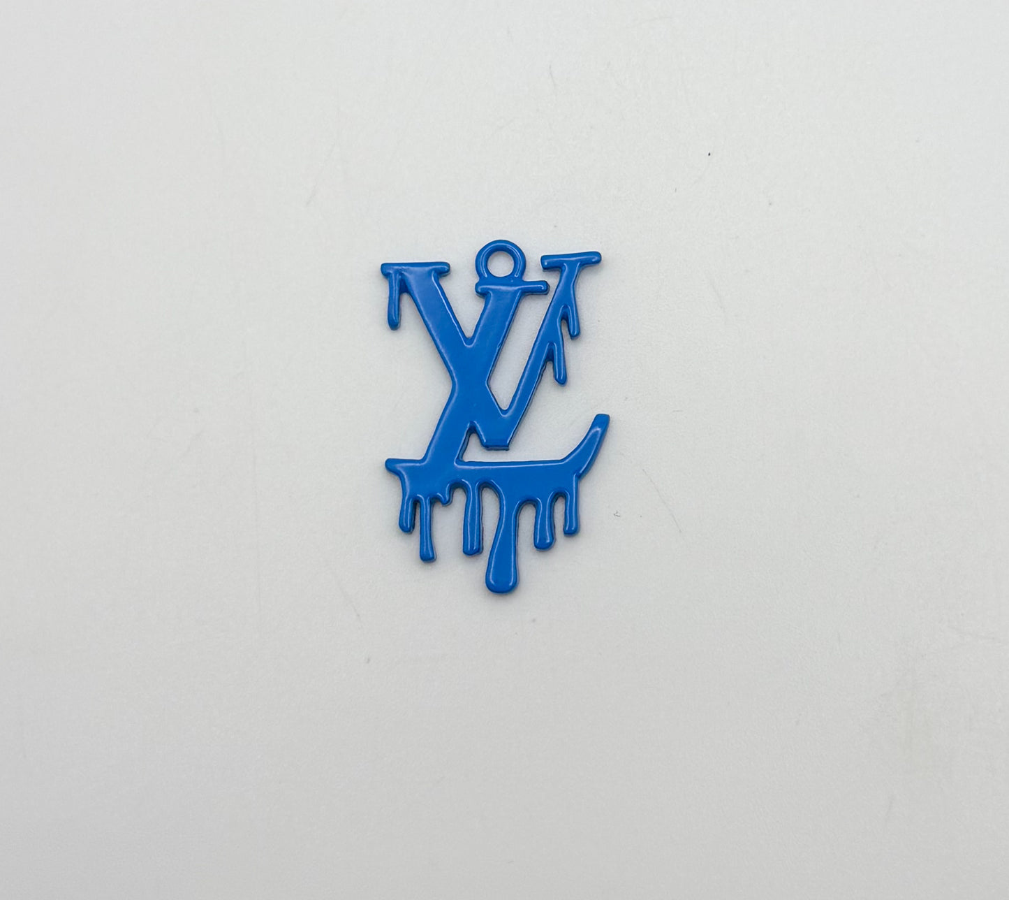 Dripping LV Designer Colorful Enamel Metal DIY Charms