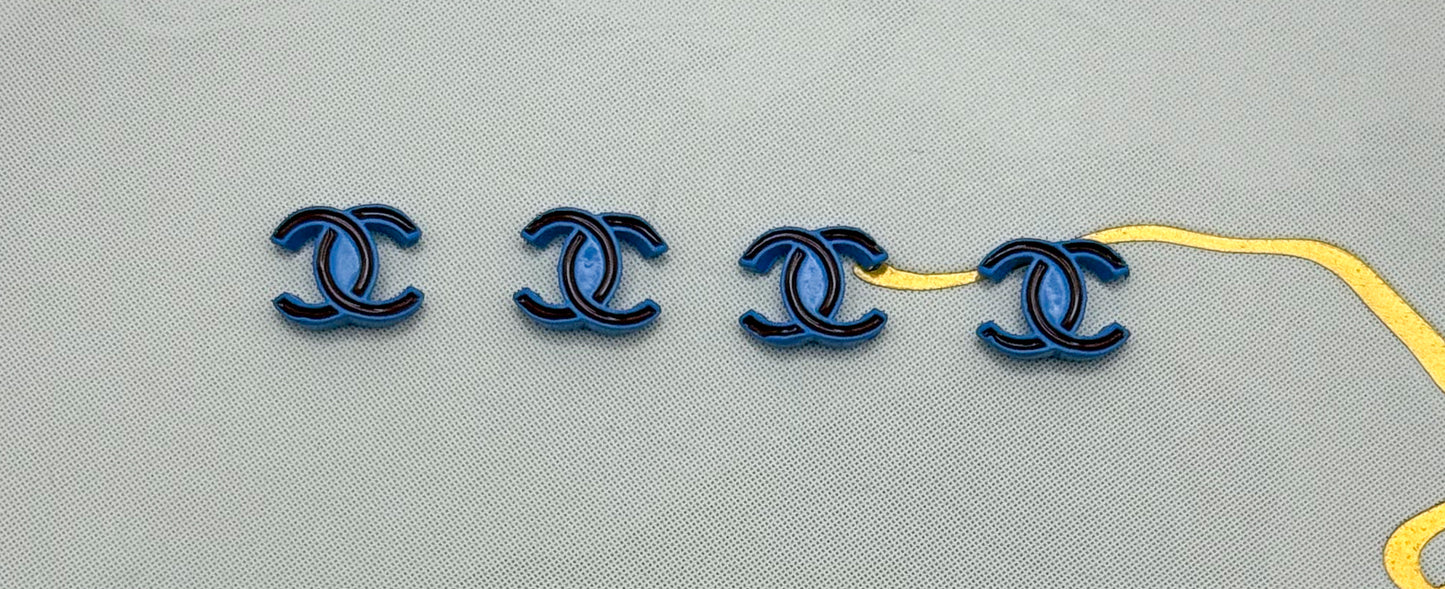 CC Colorful Mini DIY Metal Nail Charms