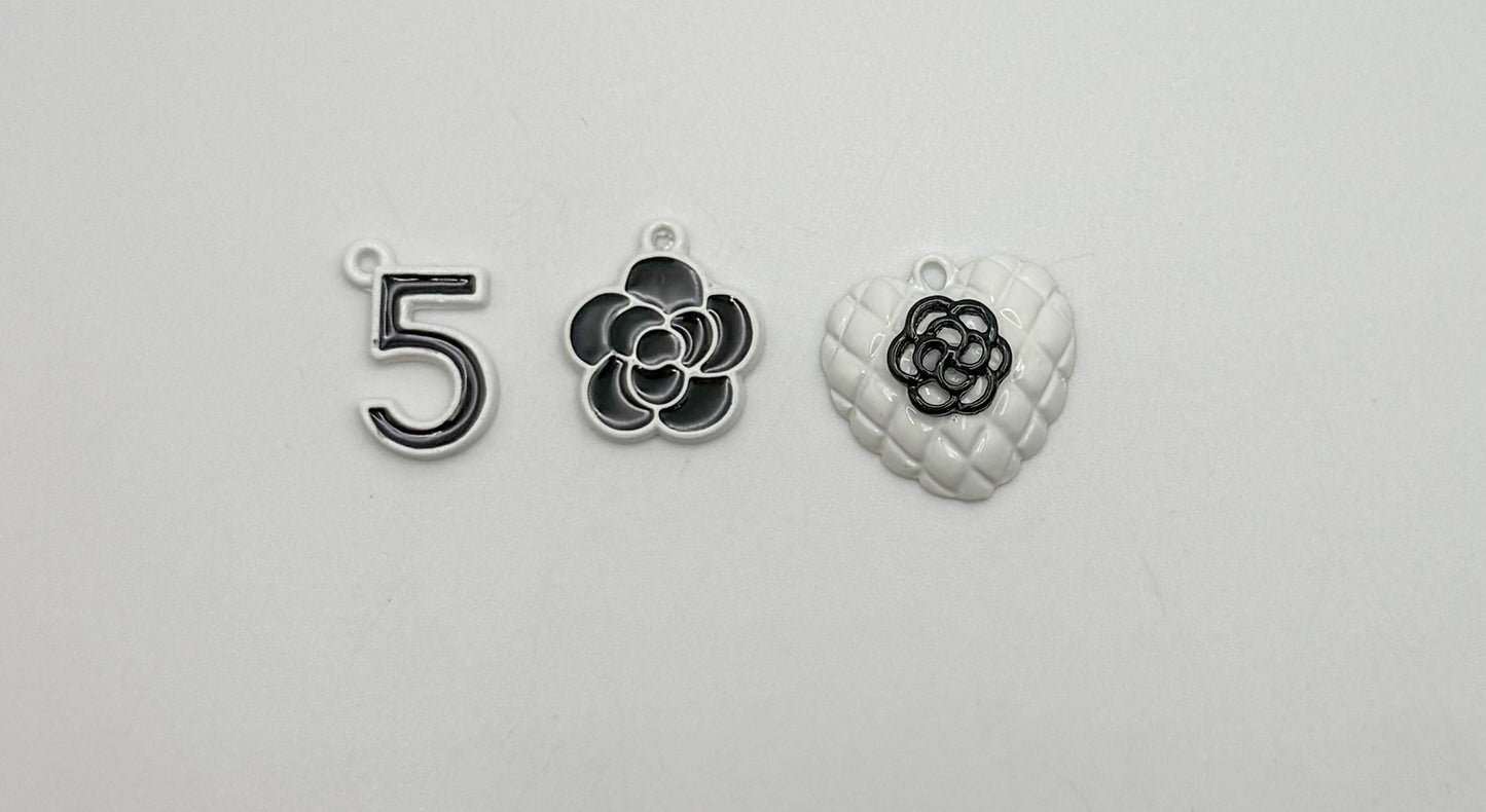 Black & White CC Inspired HQ DIY Charms