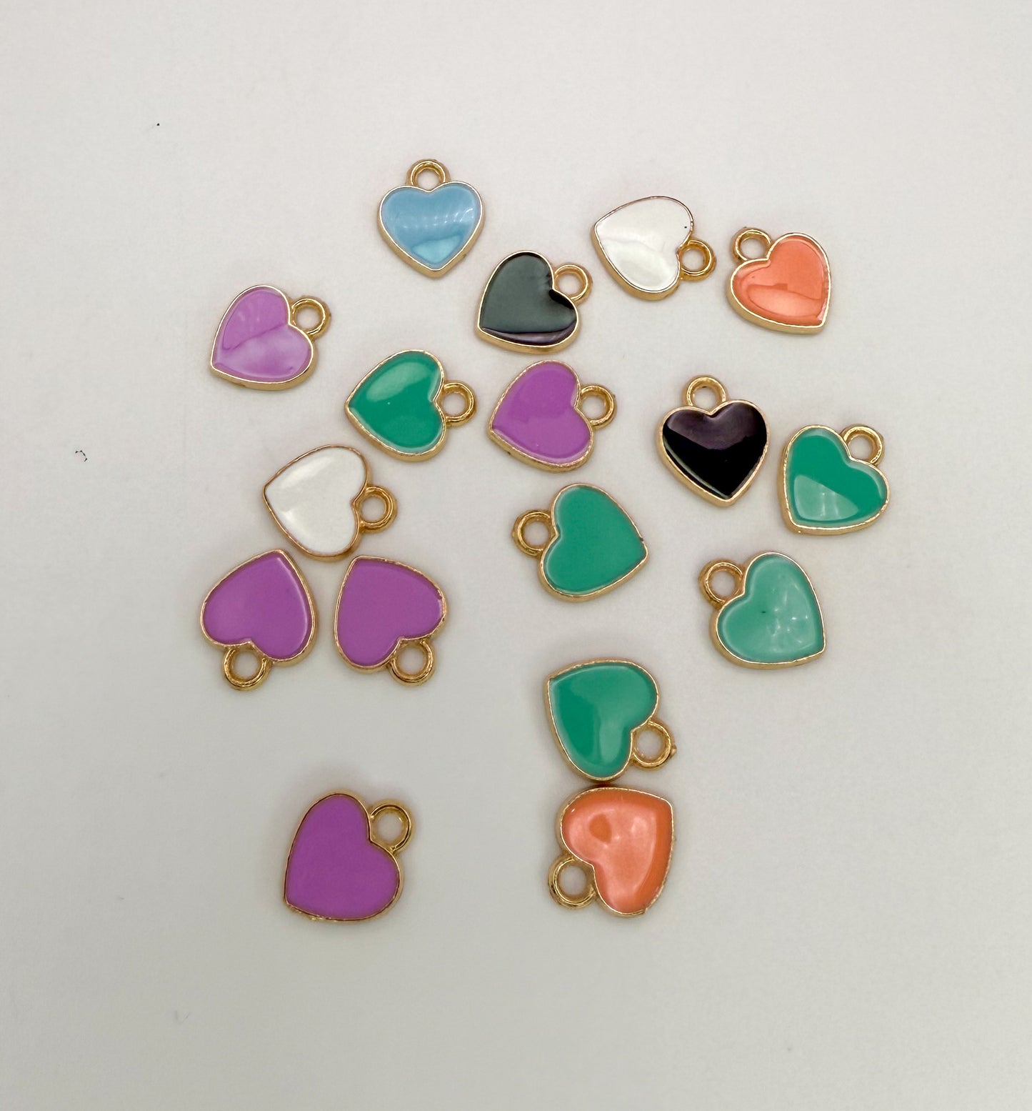 Mini DIY Charms- Bows, Hearts & Stars