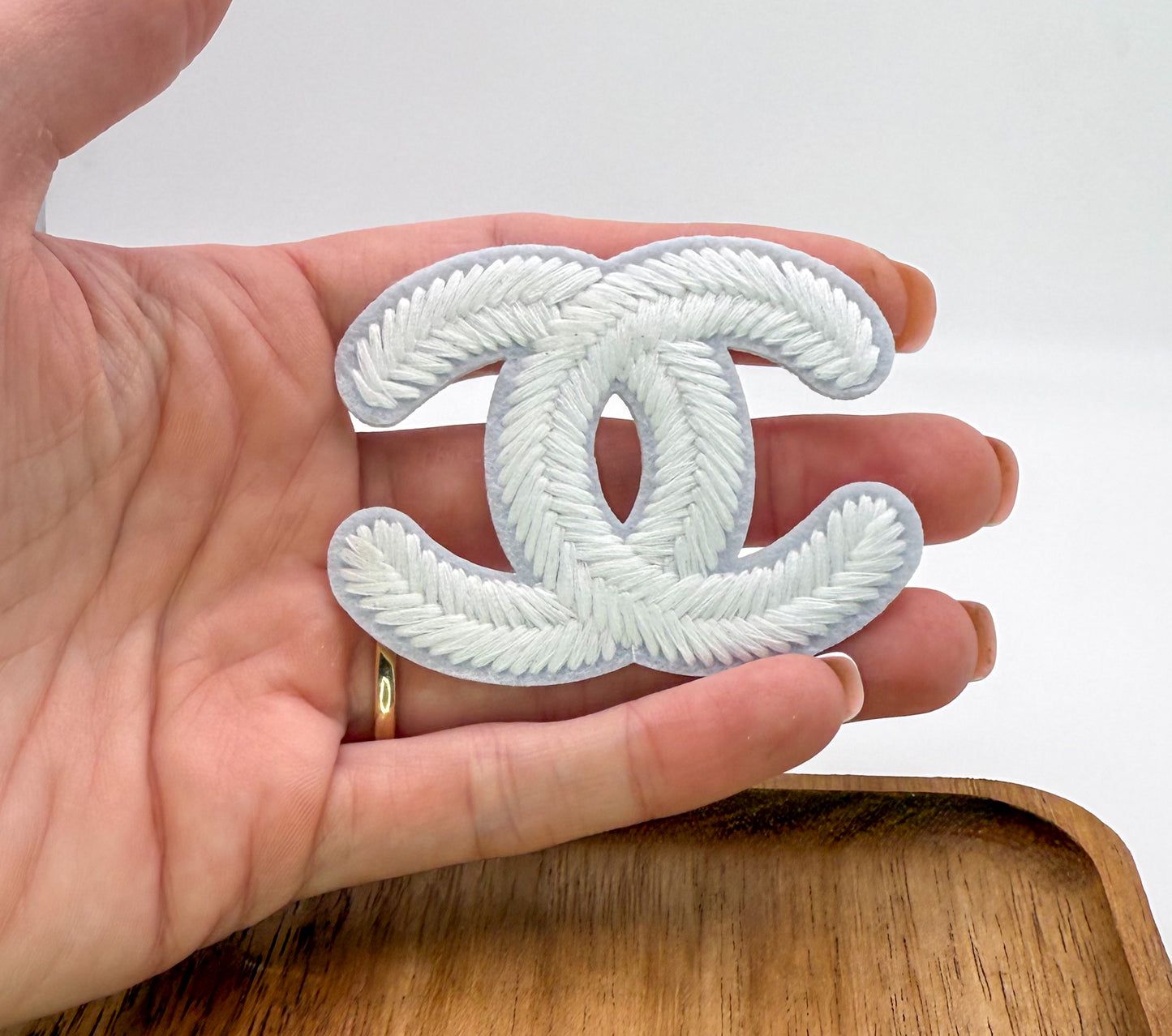 Iron On CC Designer DIY Patches