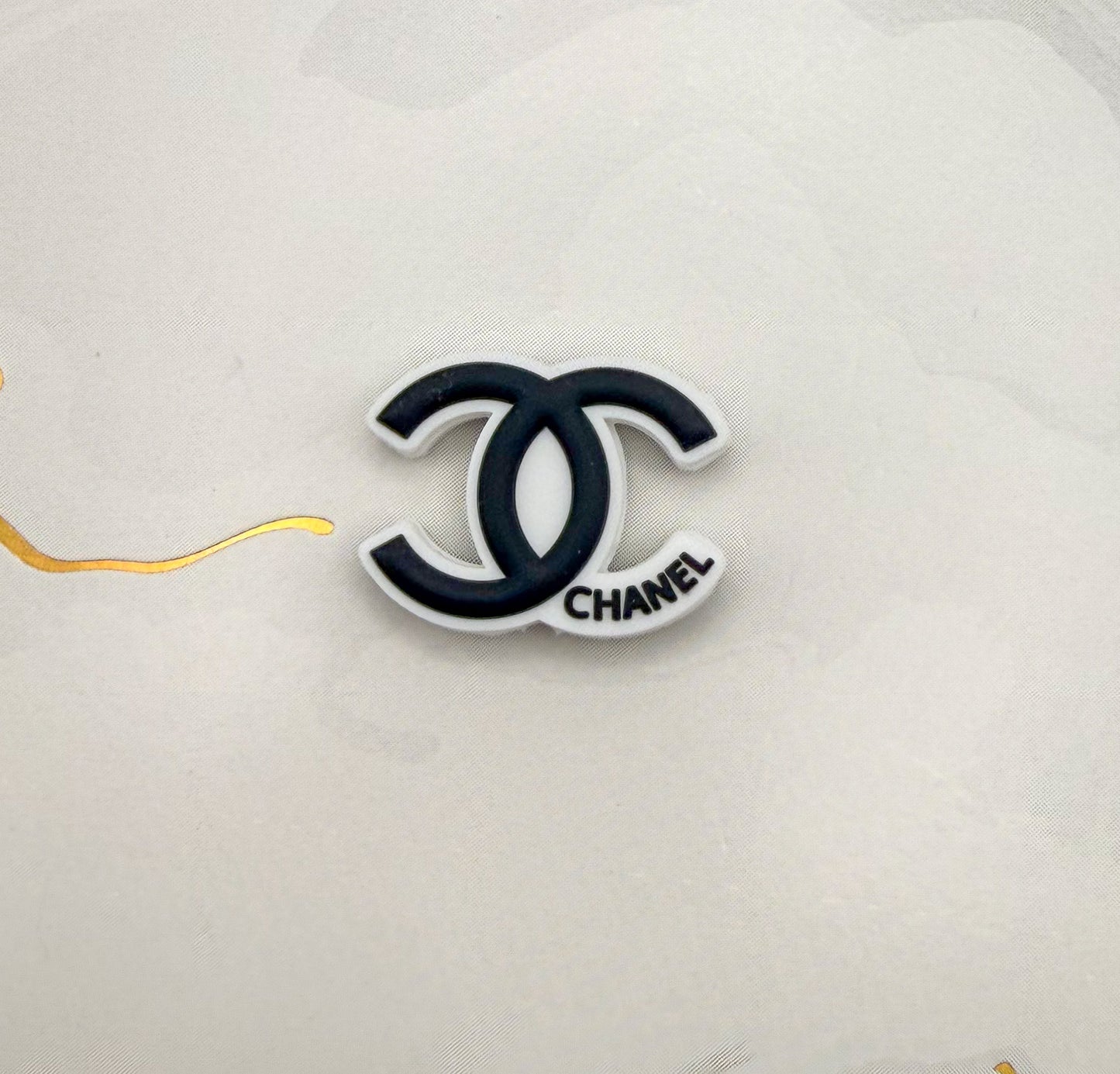 CC Logo Colorful Silicone DIY Pen Focal Beads