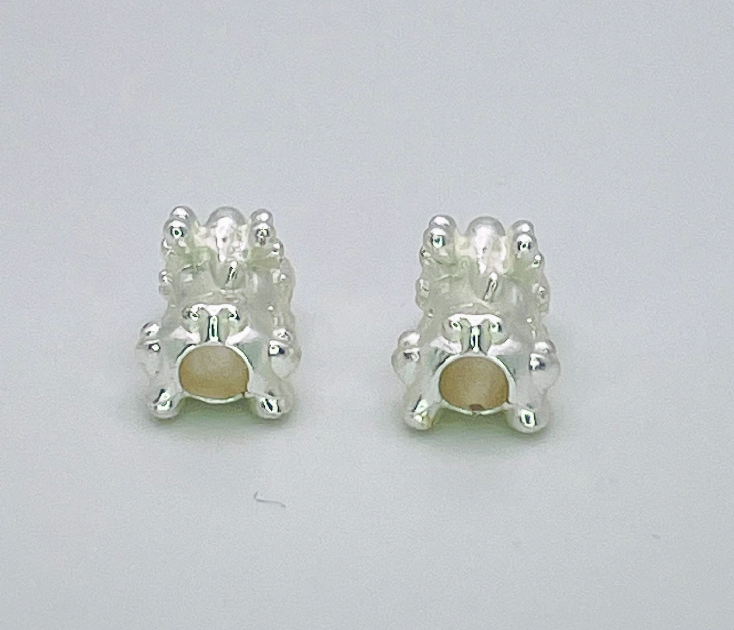 Silver or Gold Pichu Charm Bead