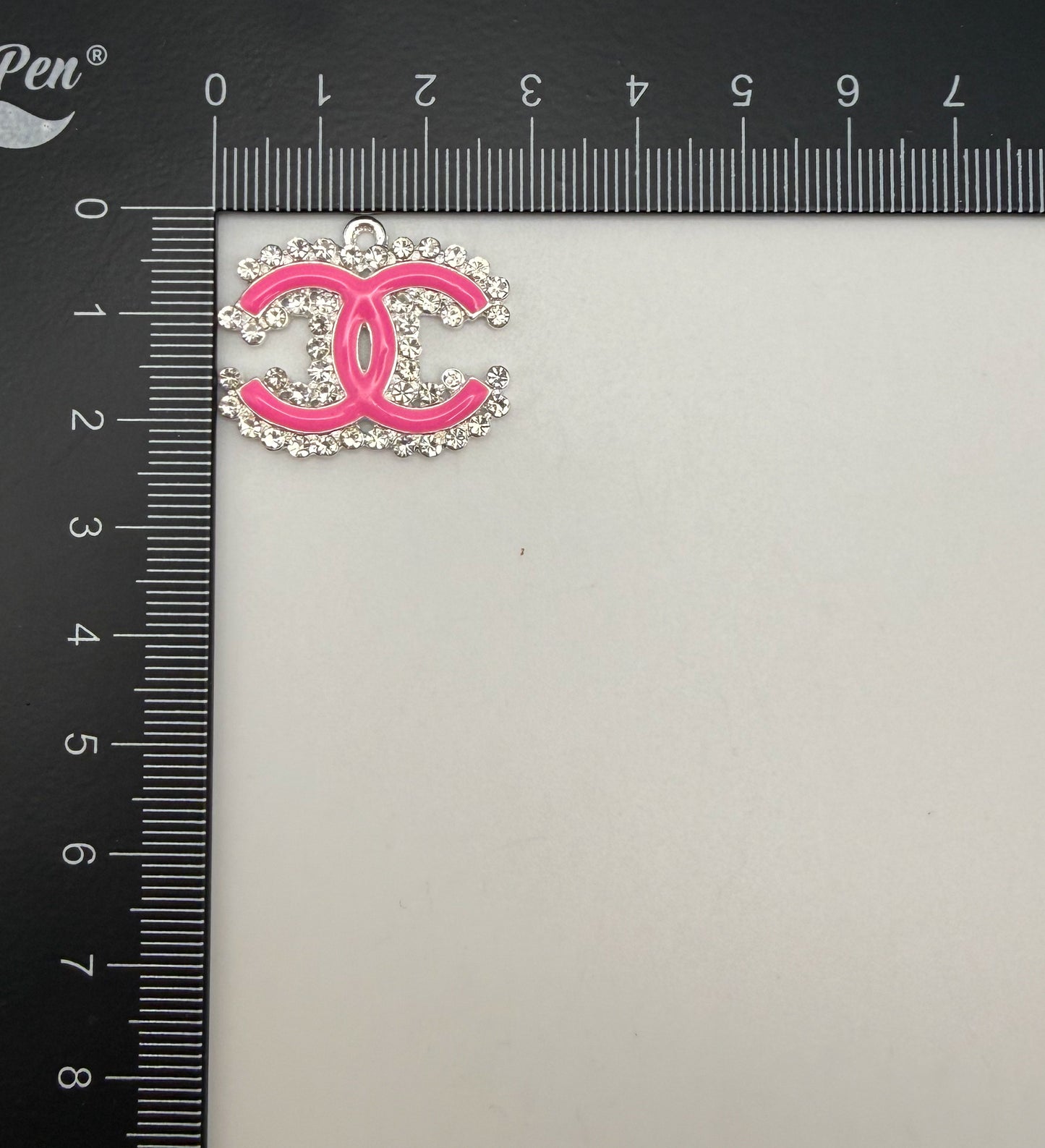 High Quality Bling CC Designer Pendant Charm