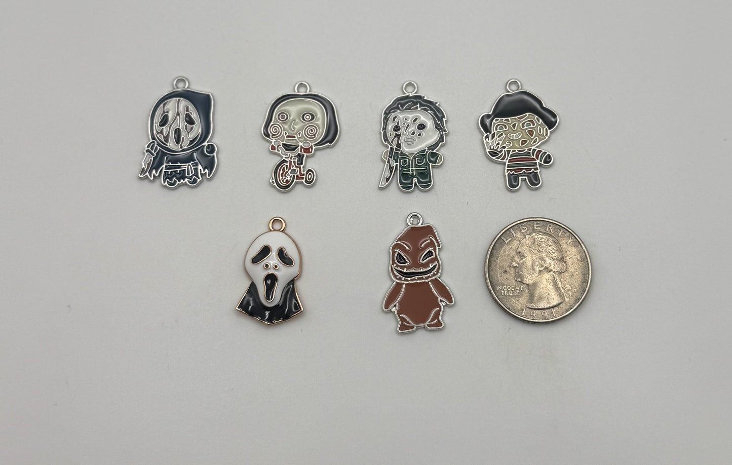 Variety Halloween Character DIY Metal Charms