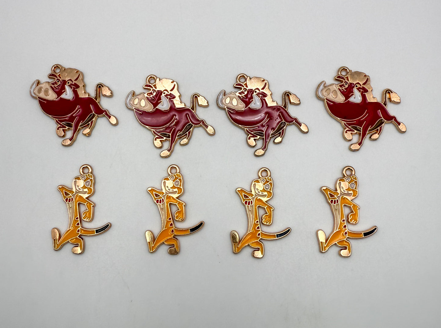 Lion King Gold DIY Charm Sets