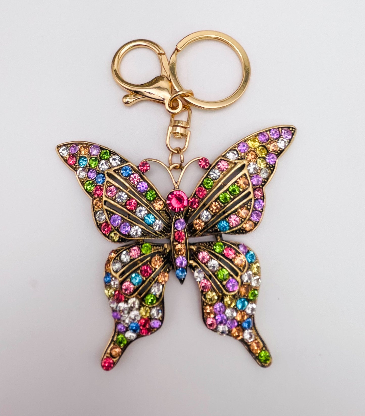 Bling Butterfly Keychains