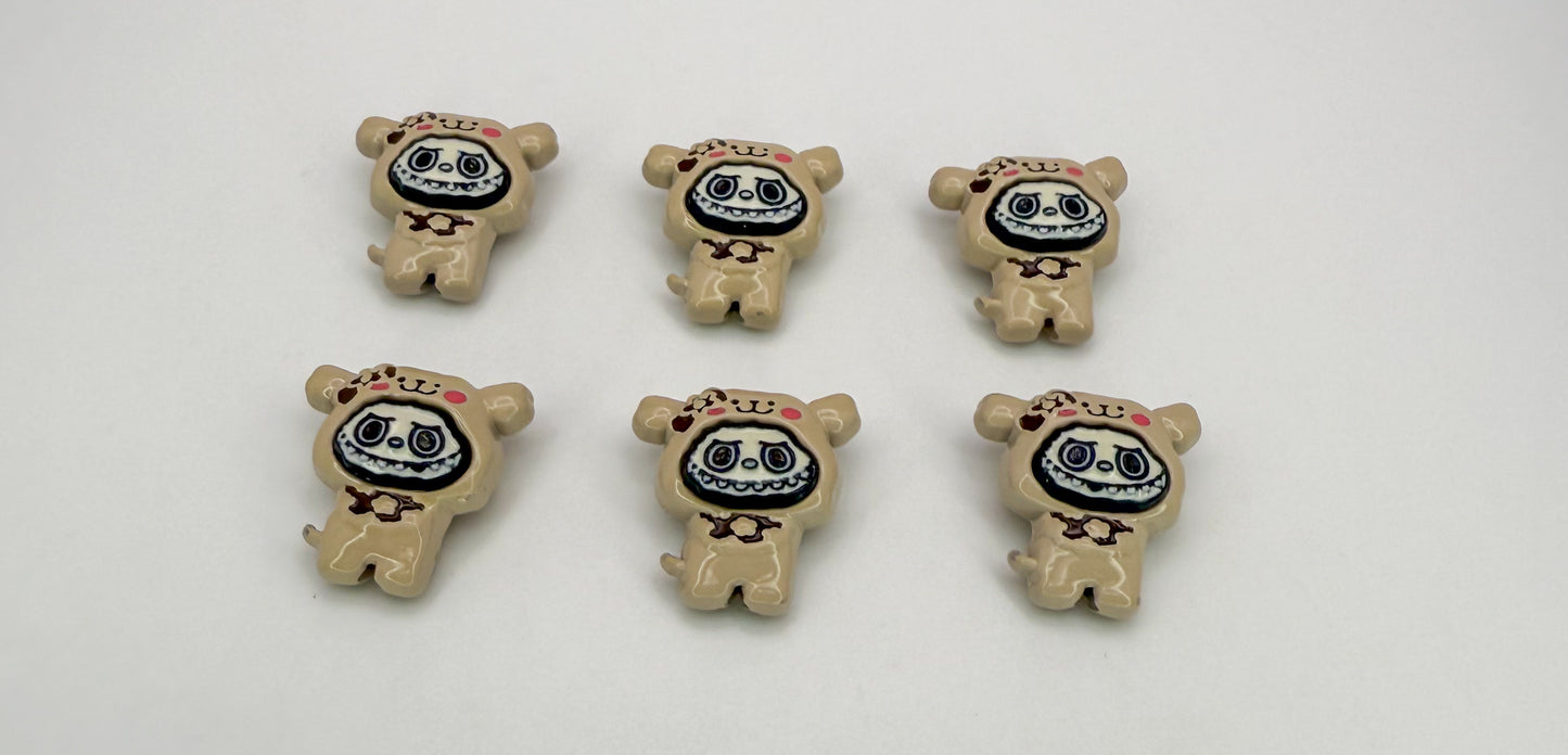 Cosplay Labubu Metal Beads