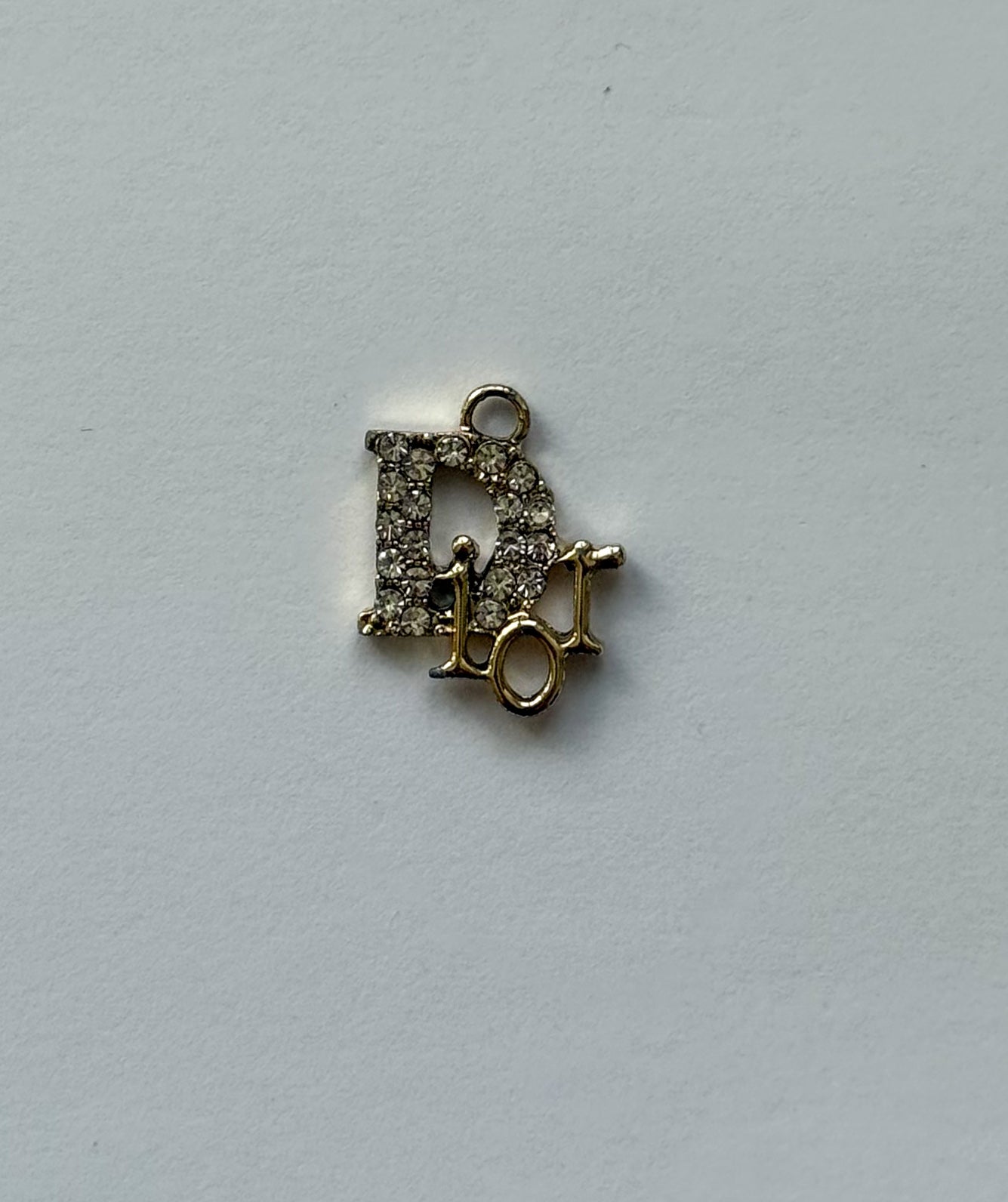 Mini Dior Gold or Silver DIY Charms