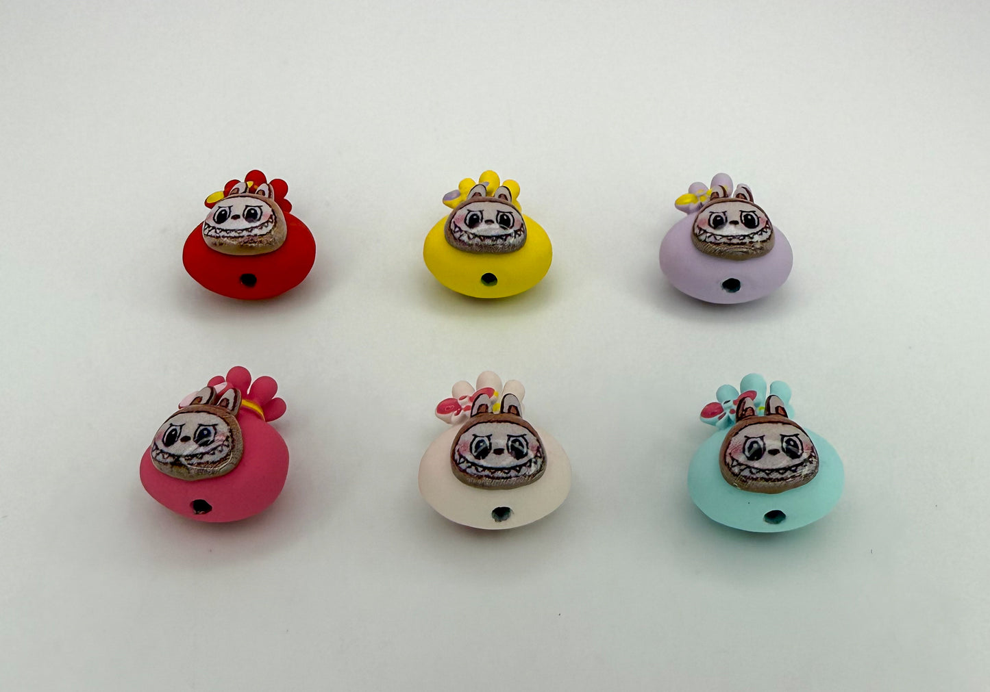 Money Bag Labubu Colorful Charm Beads