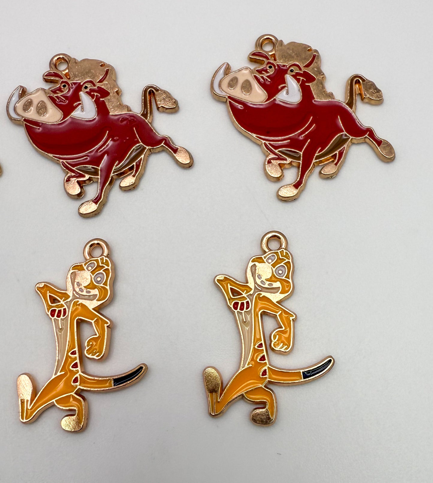 Lion King Gold DIY Charm Sets