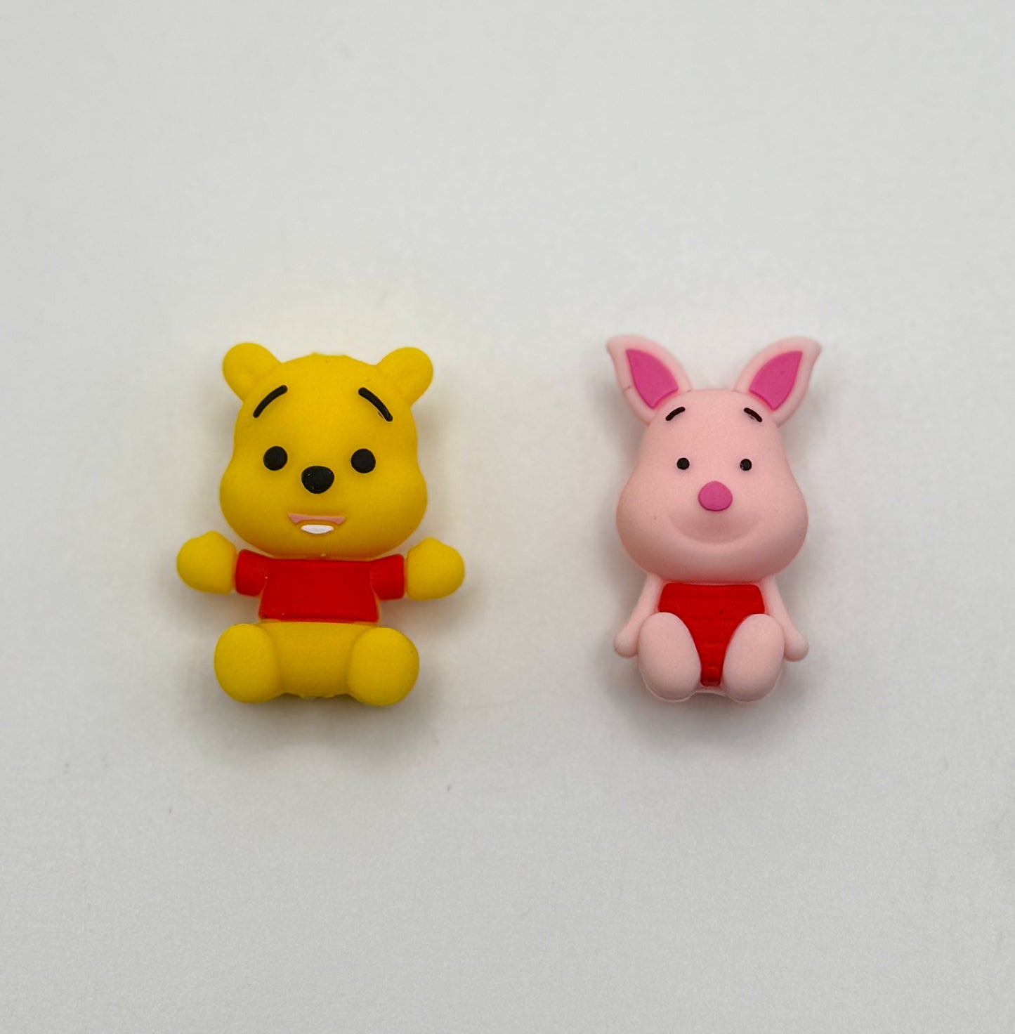 3D Pooh & Piglet Silicone DIY Beads