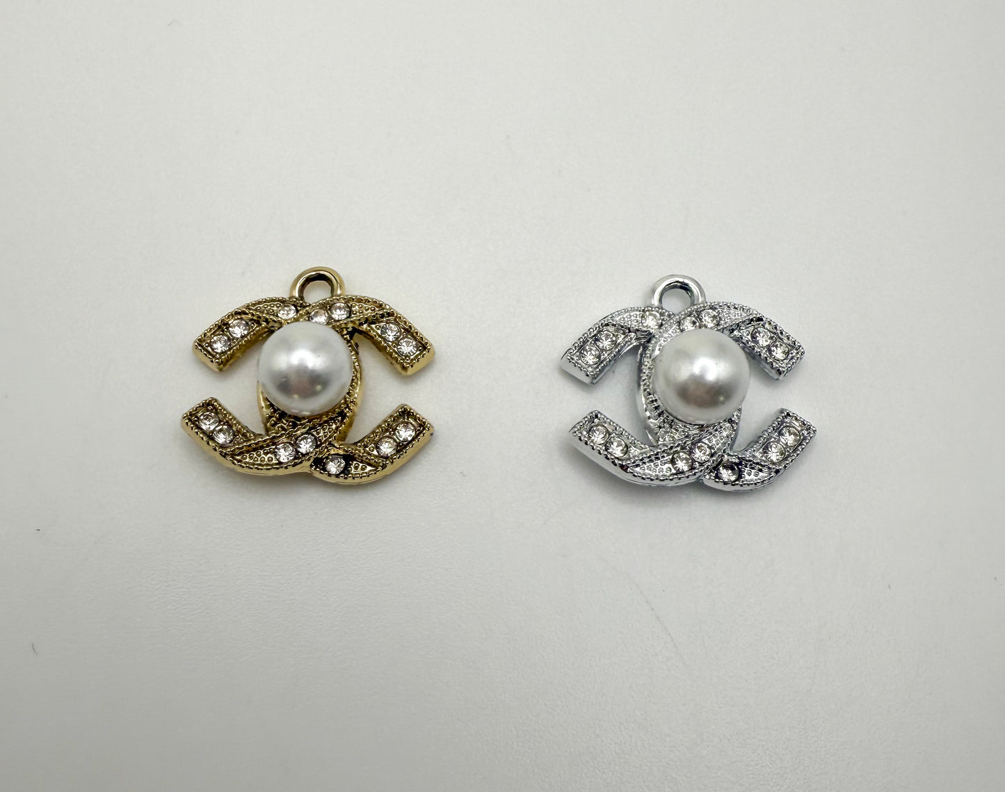 Bling CC with Pearl Gold & Silver DIY Charms