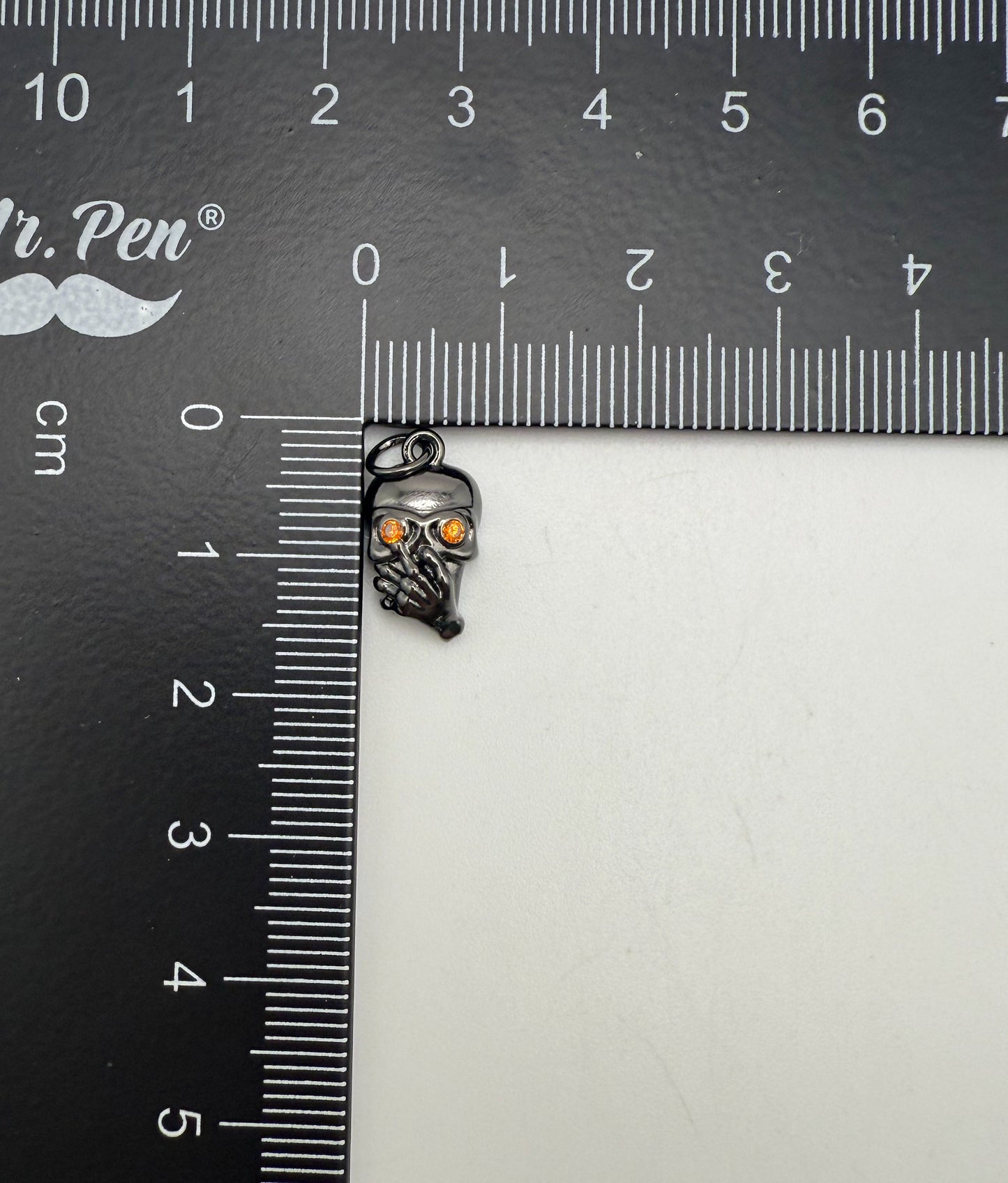 Mini Skull Head DIy Charms