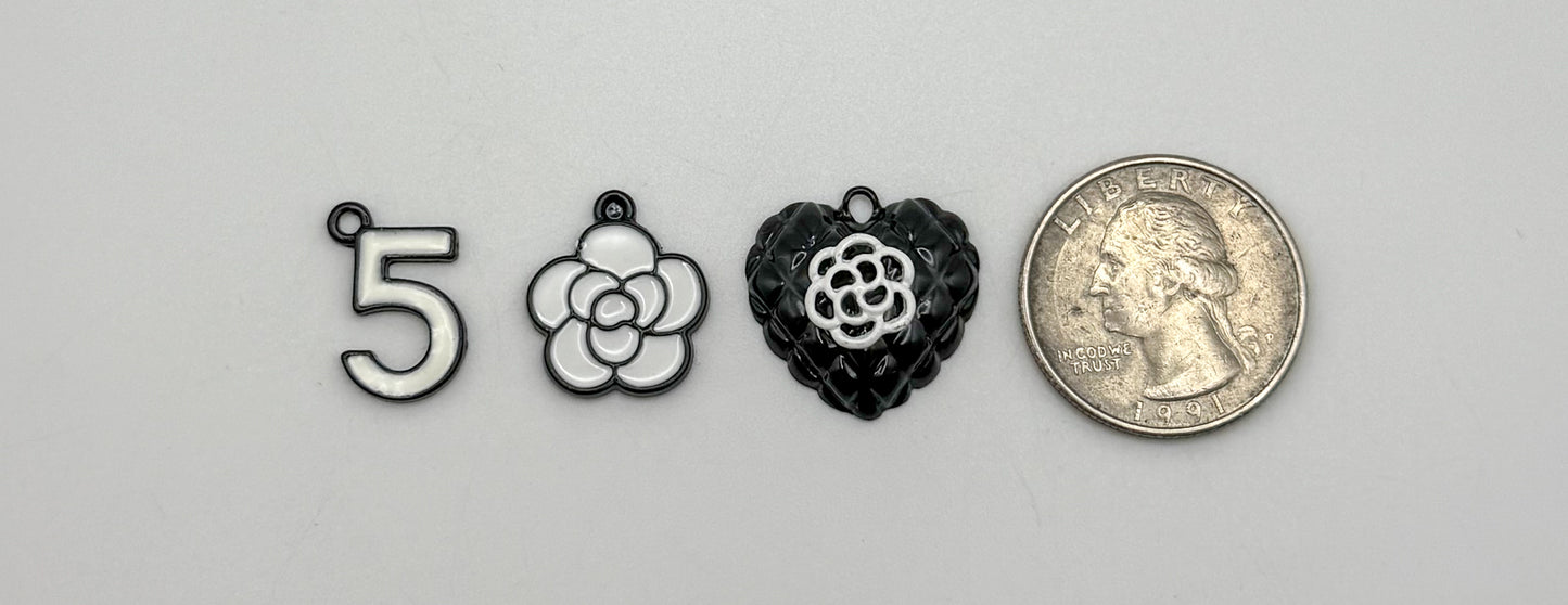 Black & White CC Inspired HQ DIY Charms