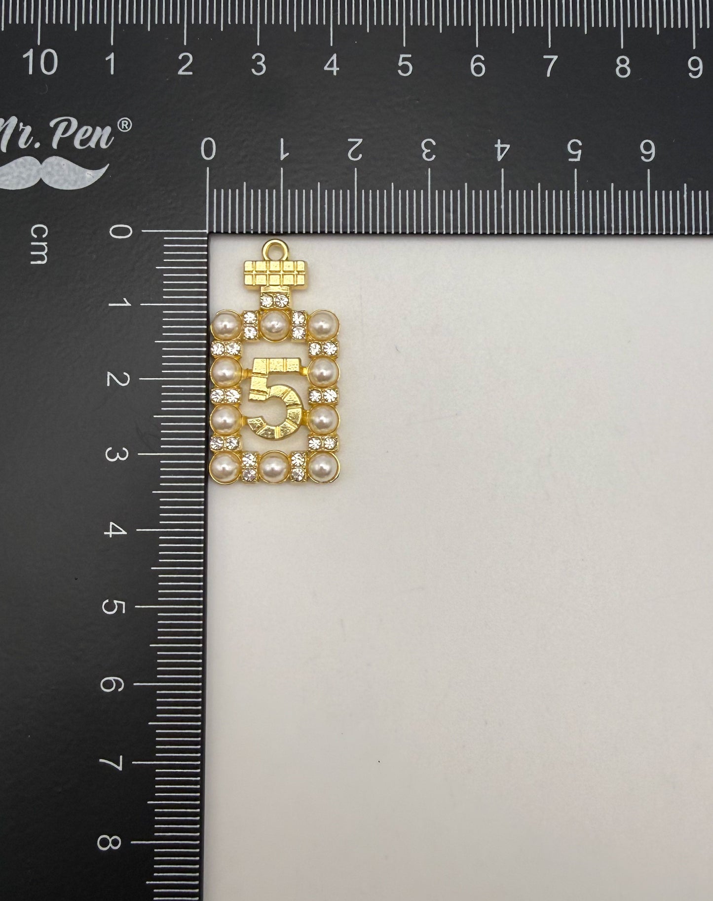 No. 5 CC Inspired Gold Metal Charms