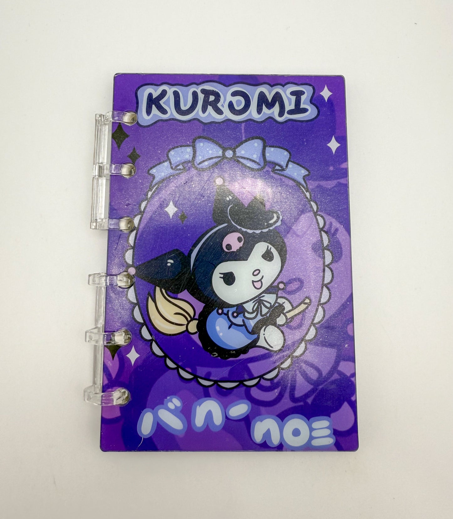 Sanrio’s Kuromi (KuKu) Acrylic Mini Notebook