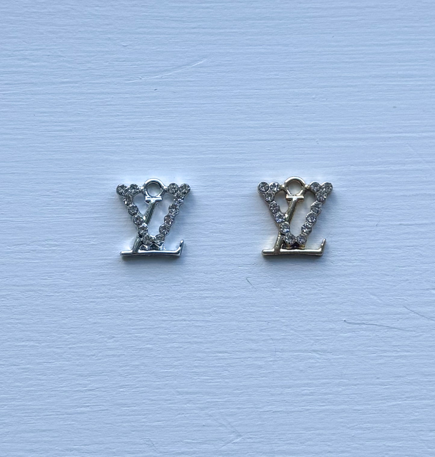 LV Gold & Silver Mini DIY Charms
