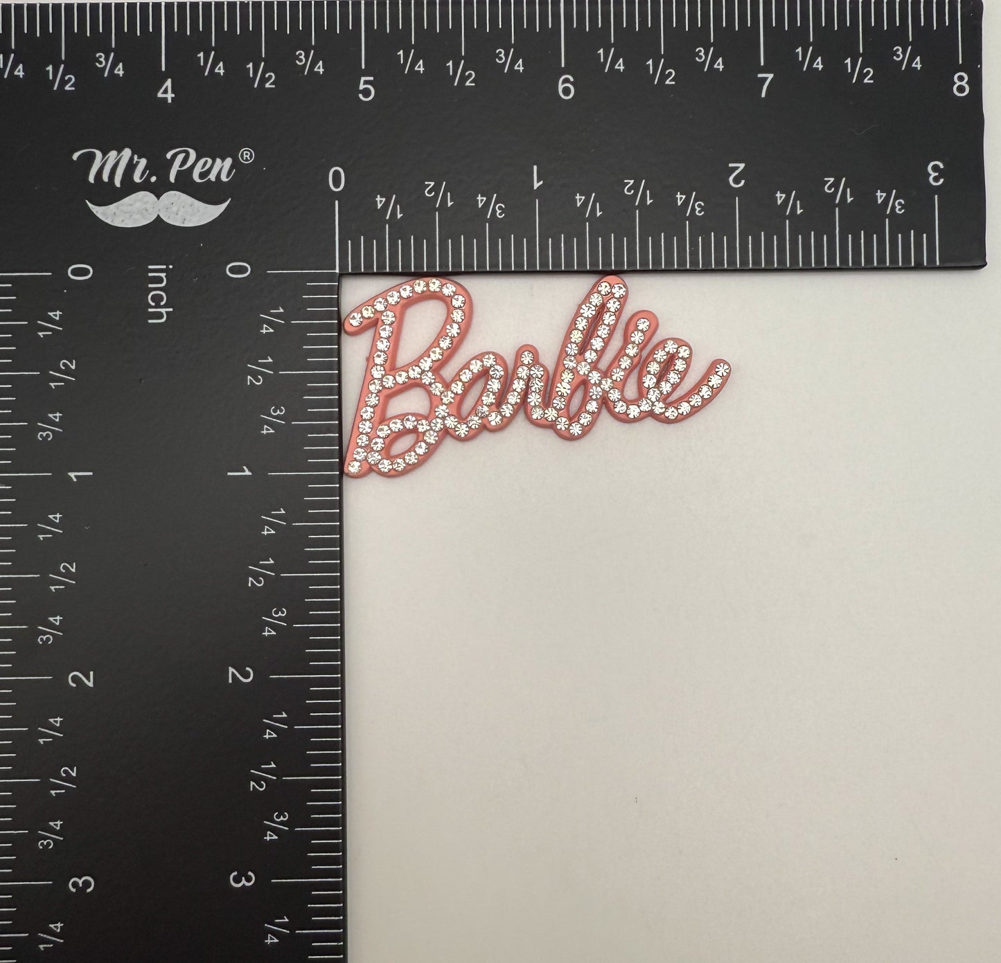 Pink Barbie DIY Metal Charm