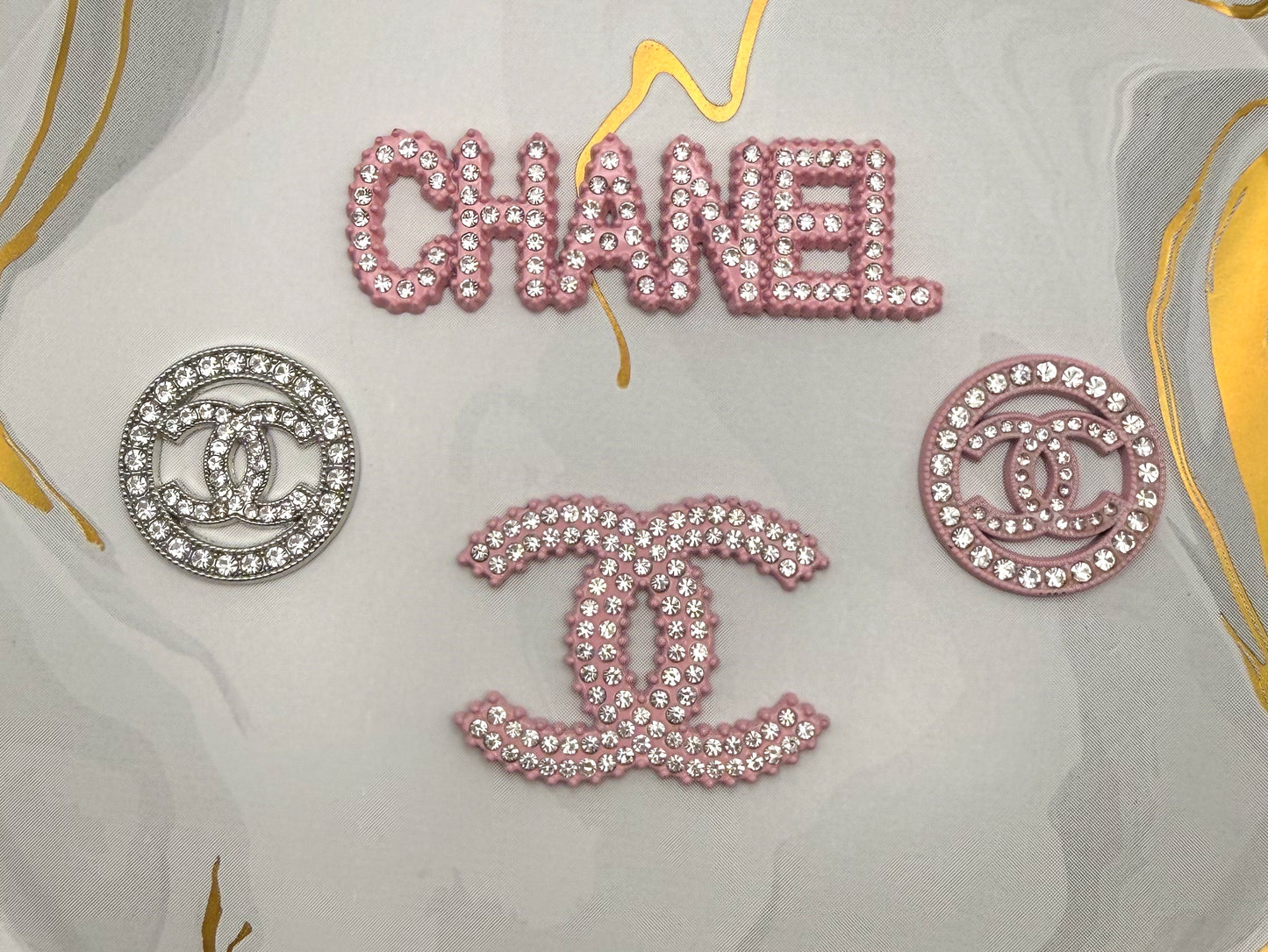 Assorted CC Designer DIY Metal Charms-High Quality