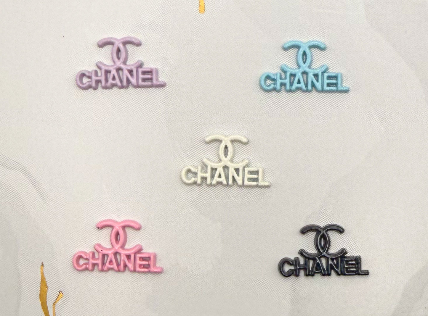 Colorful Enameled Coated CC DIY Metal Charms