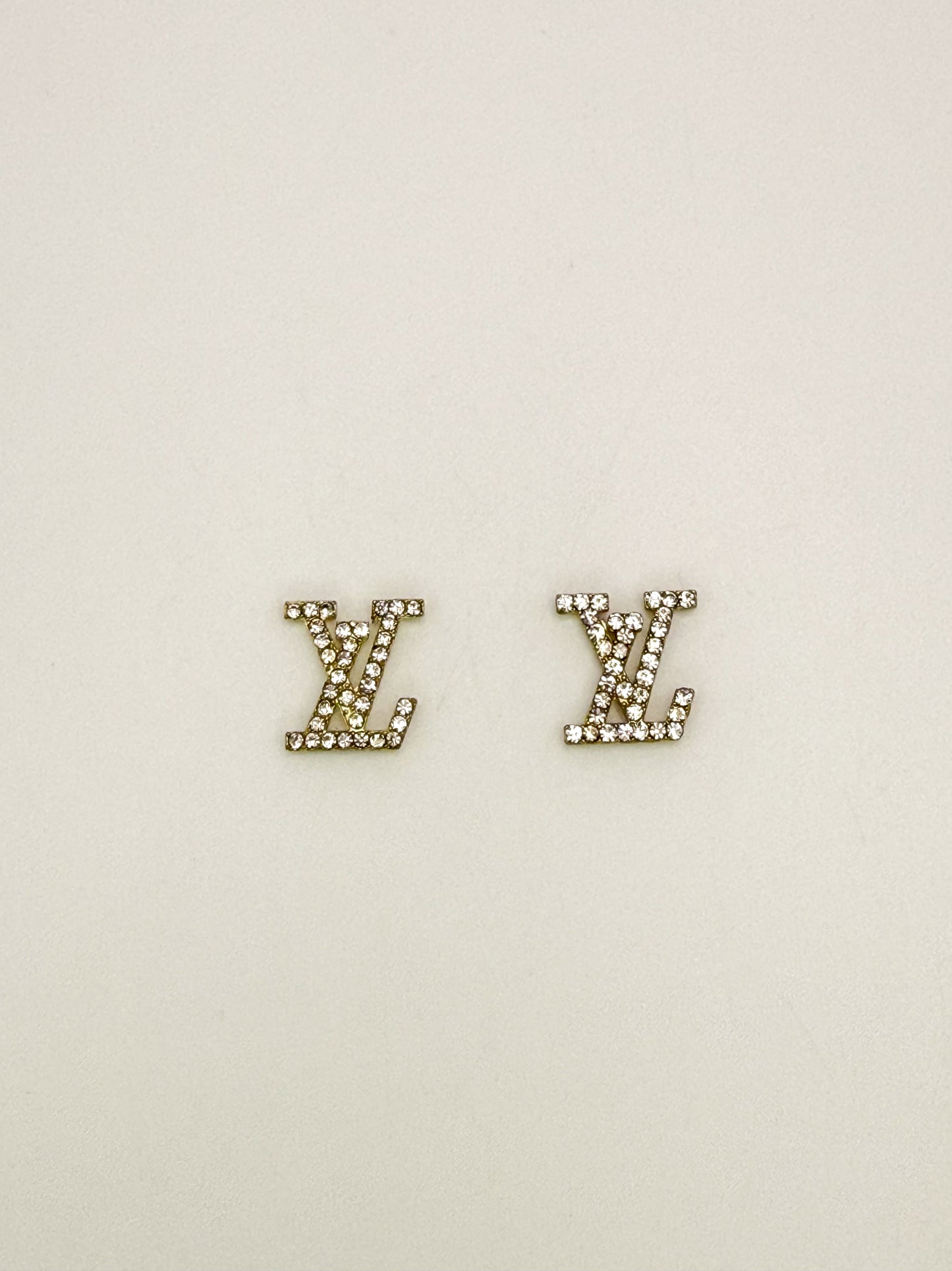 Mini LV Designer Metal Bling DIY Nail Charms