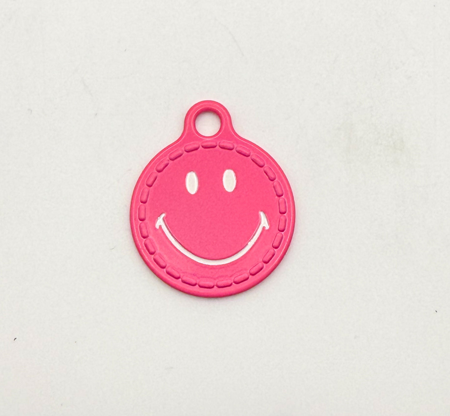 Metal Smiley Face DIY Charms