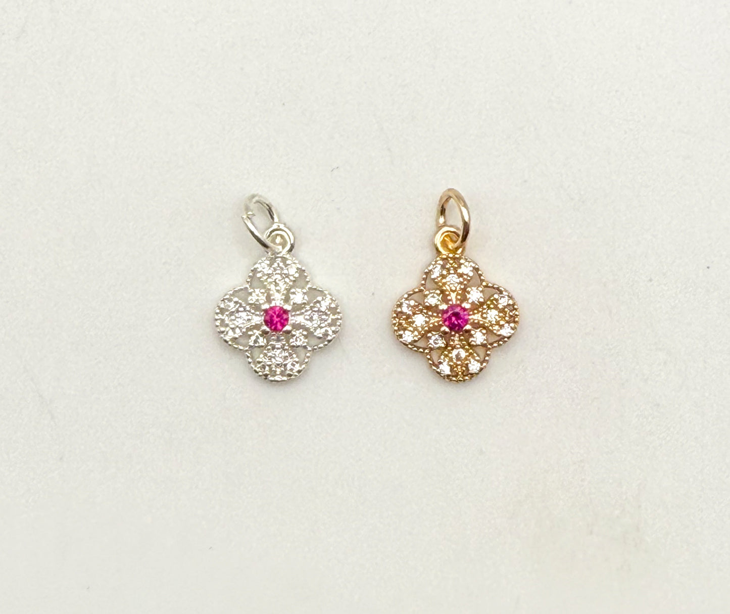 High Quality Clover Design DIY Charms