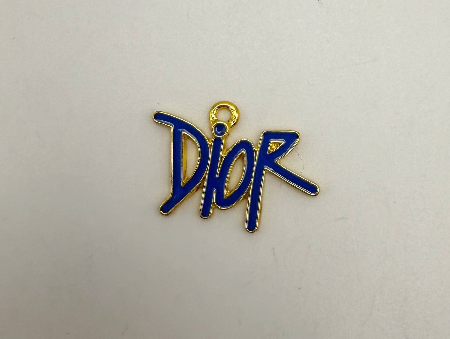 Colorful Enameled Dior Designer Metal Charms
