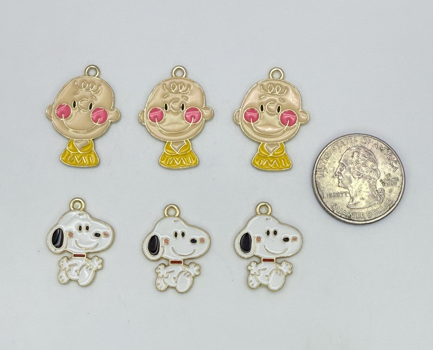 Charlie Brown & Snoopy DIY Charm Set