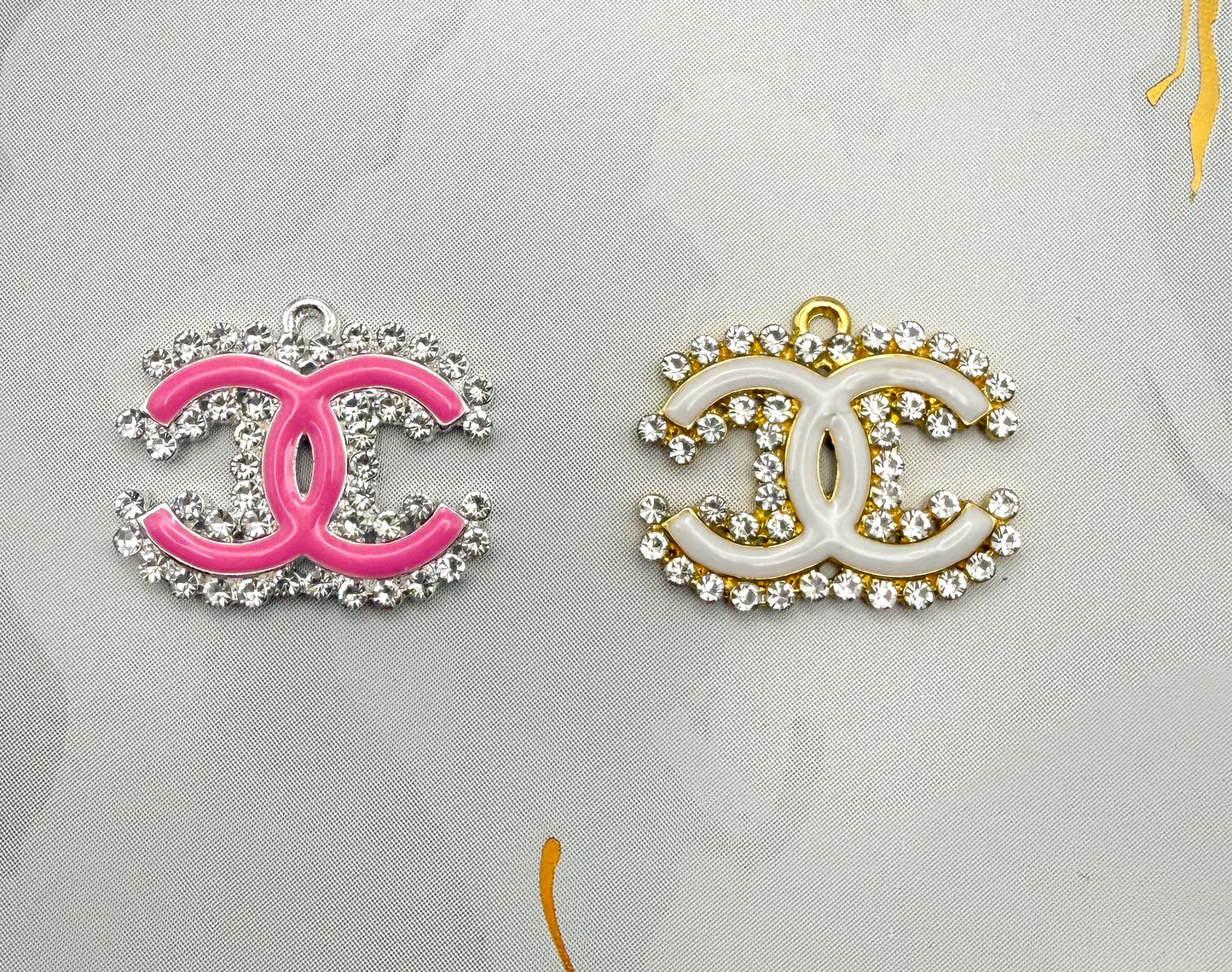 High Quality Bling CC Designer Pendant Charm