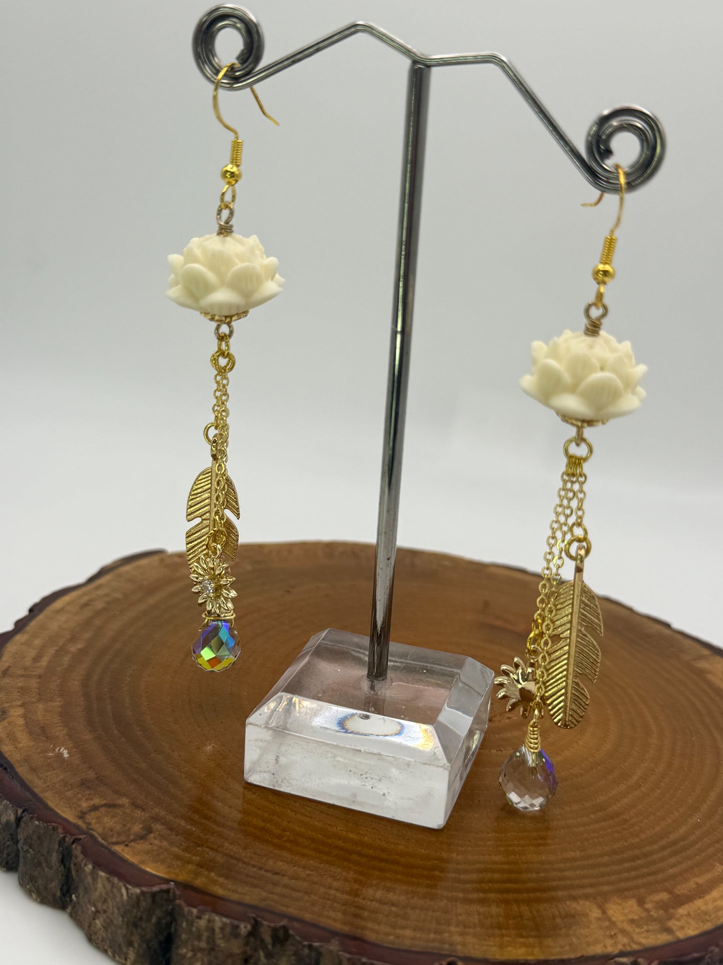 Blossoming Lotus Earrings
