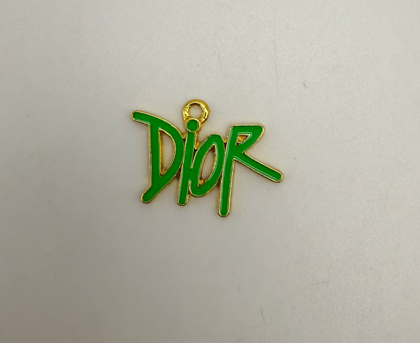 Colorful Enameled Dior Designer Metal Charms