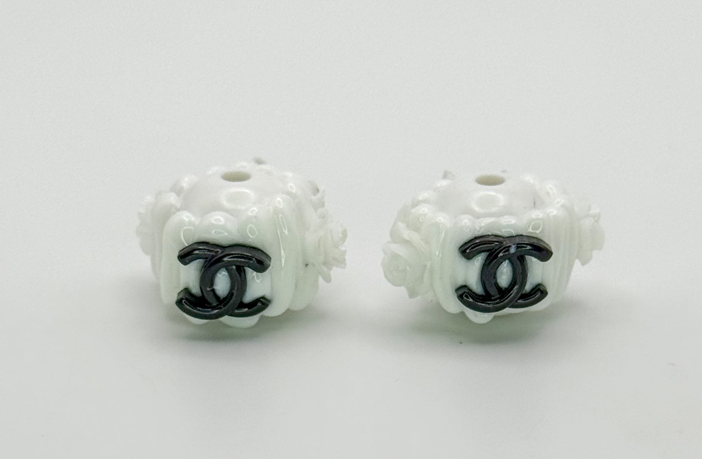 CC Designer Acrylic Hand Painted DIY Pen Beads
