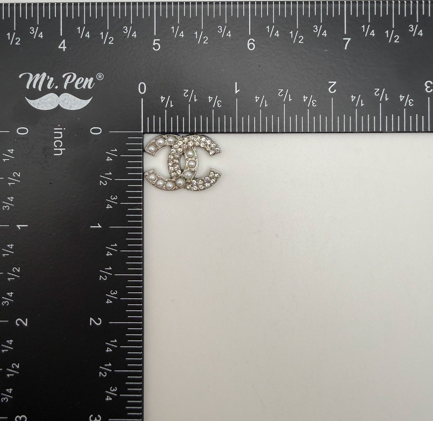 Silver & Gold CC Logo DIY Metal Charms