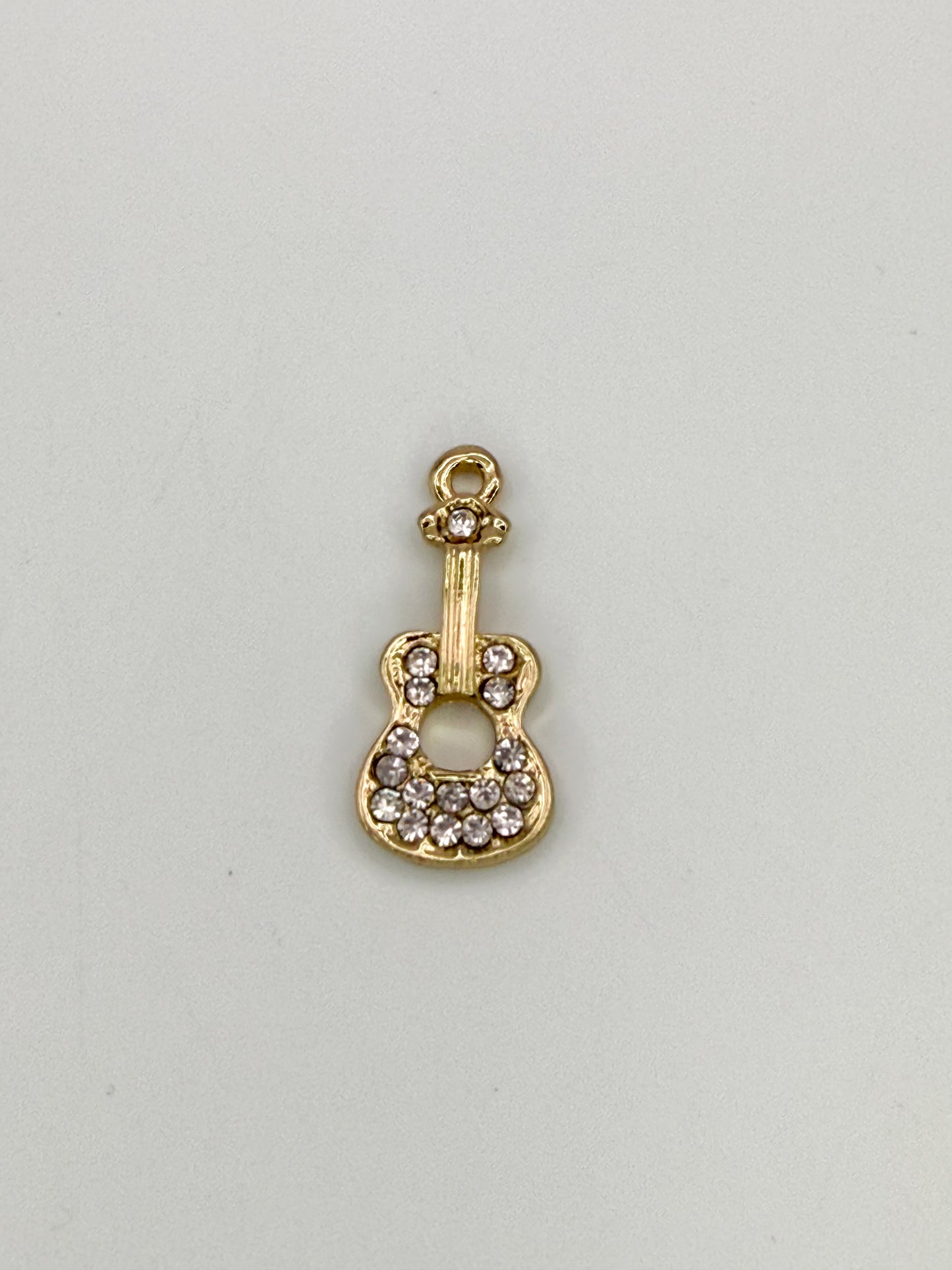 Gold Guitar Pendant