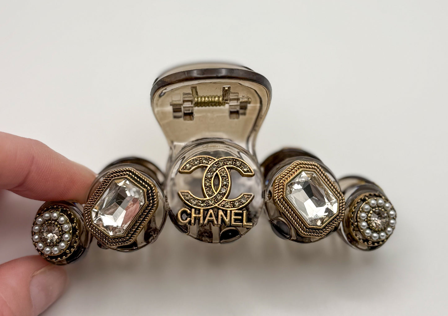 Designer Hair Clips (LV, CC, Gucci)