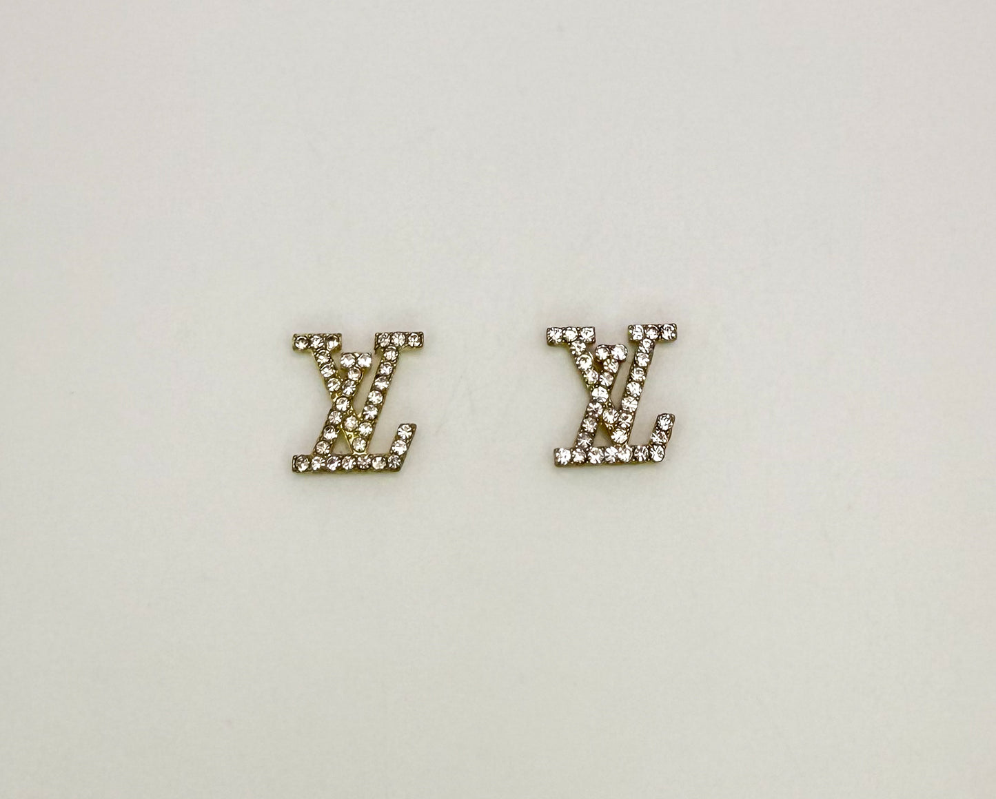 Mini LV Designer Metal Bling DIY Nail Charms