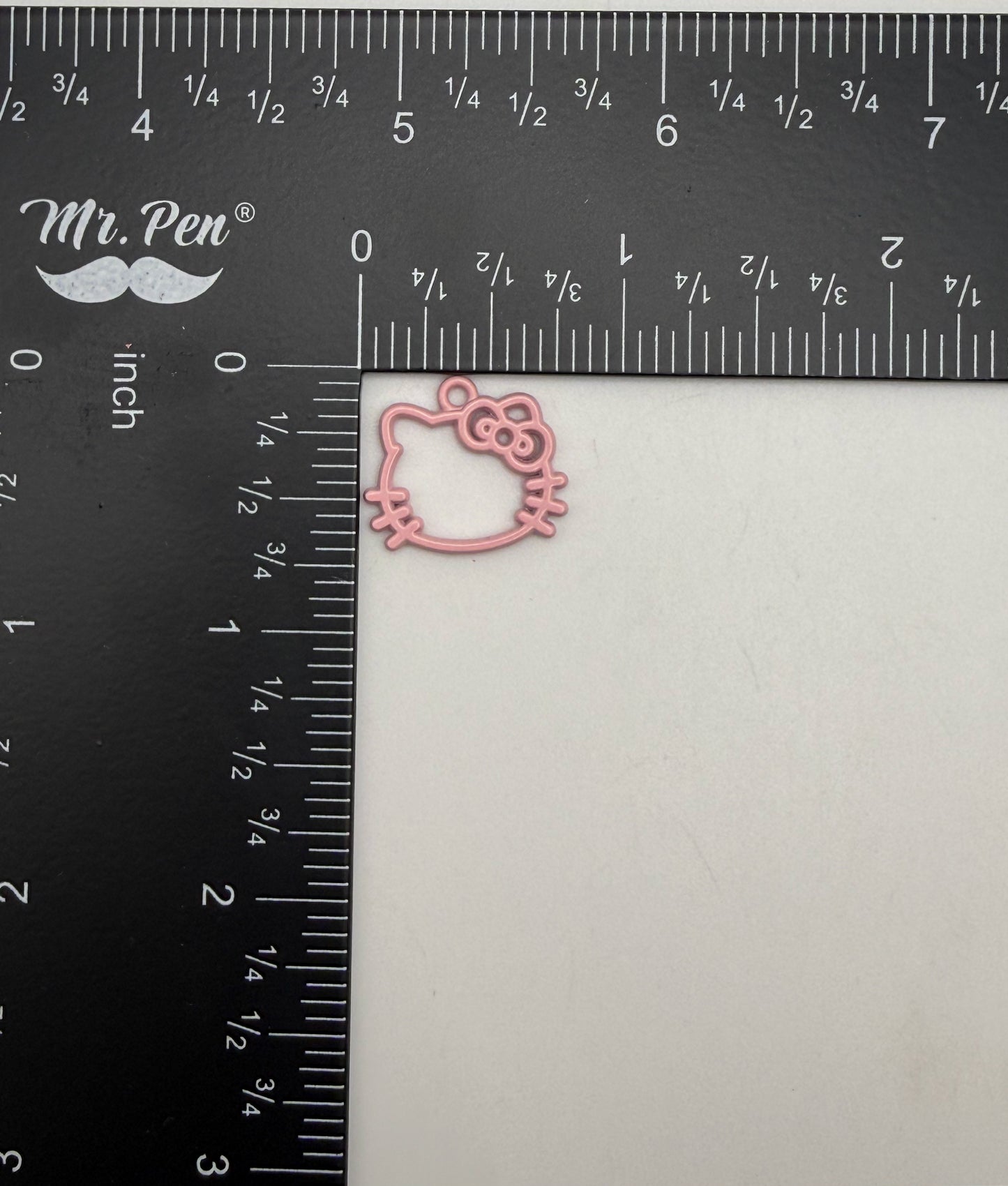 Pink Hello Kitty Metal DIY Charm