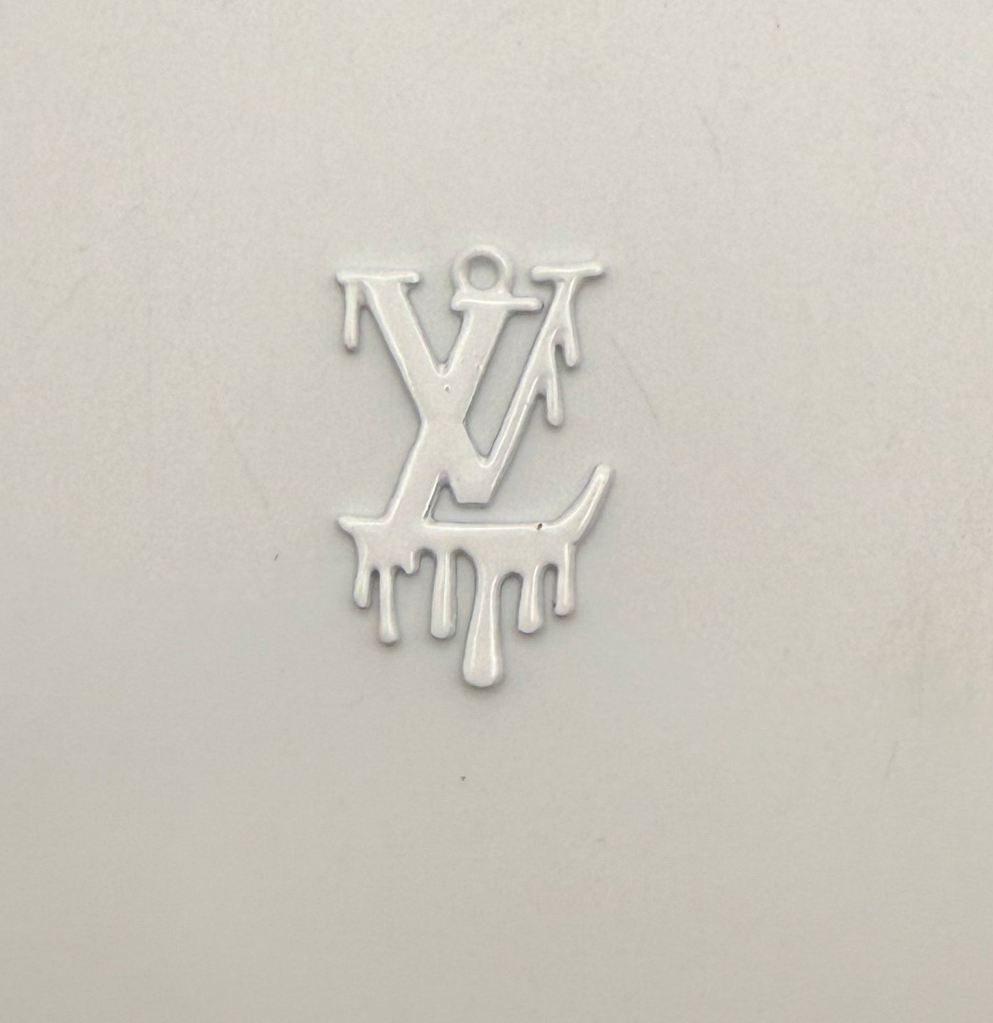 Dripping LV Designer Colorful Enamel Metal DIY Charms