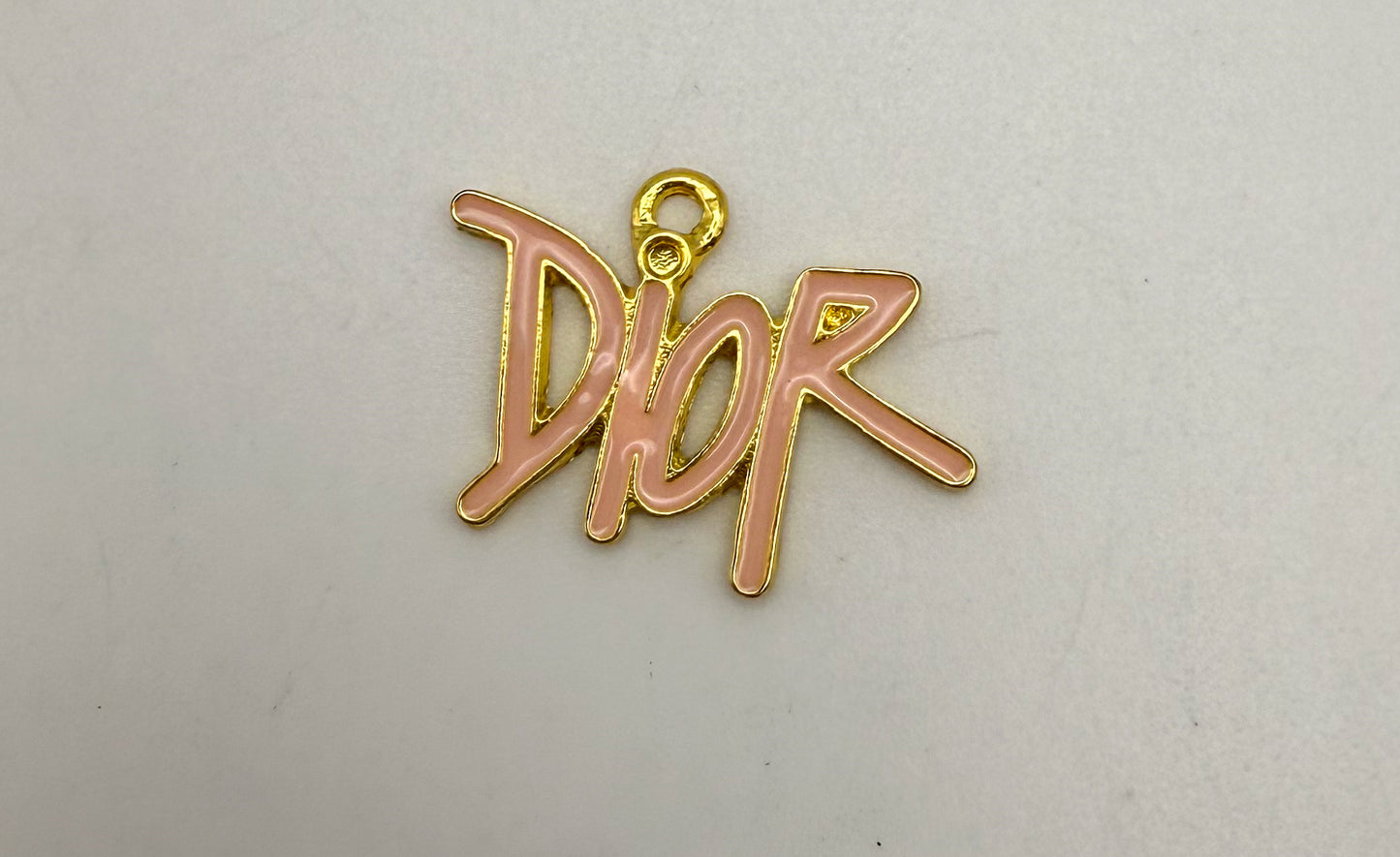 Colorful Enameled Dior Designer Metal Charms