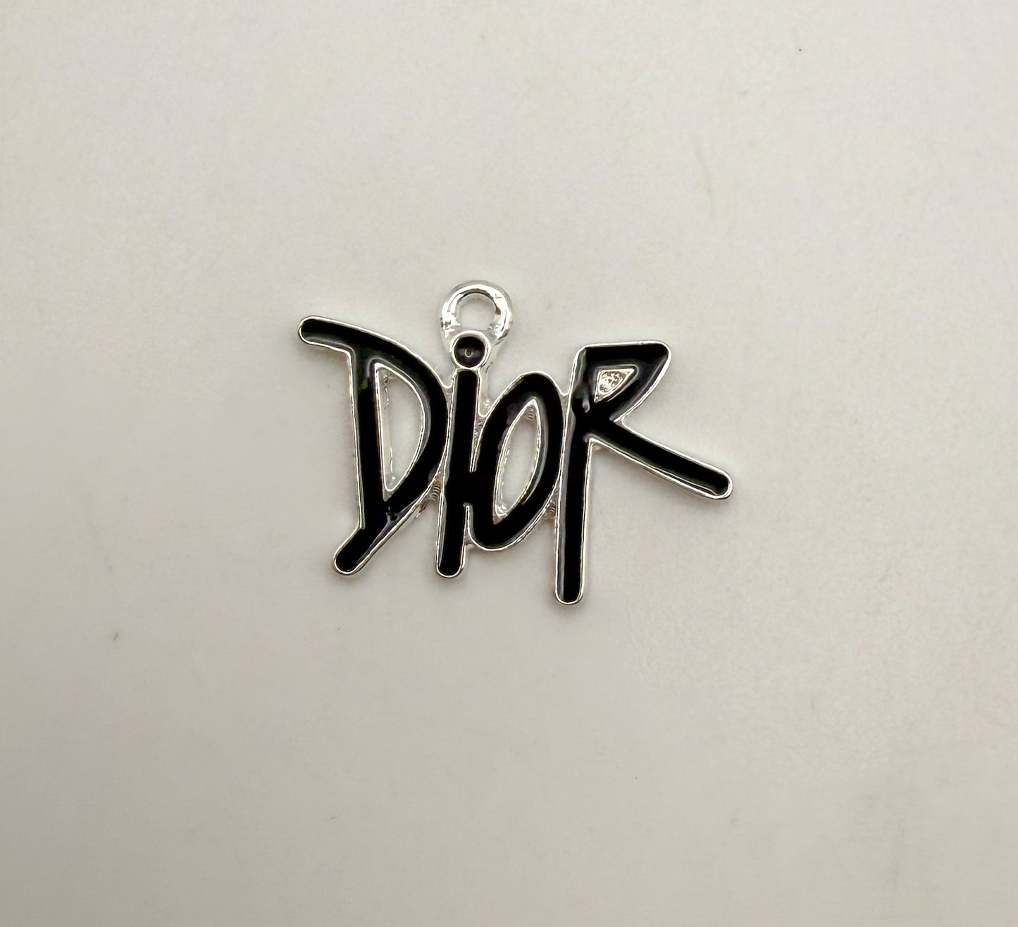 Colorful Enameled Dior Designer Metal Charms