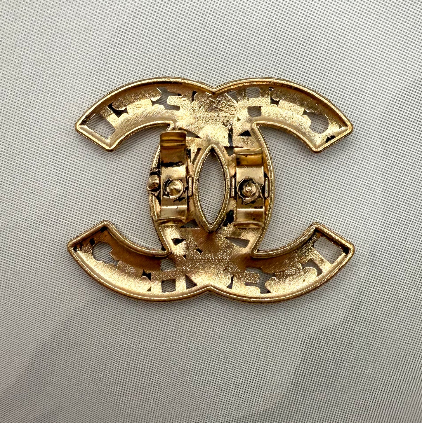 Big Gold CC DIY Charm Accessory
