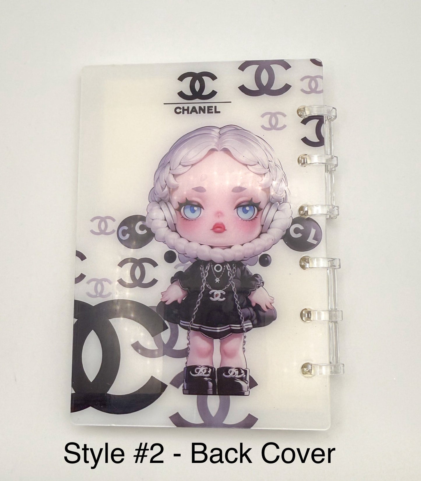 CC Designer & Skull Panda Acrylic Mini Notebooks