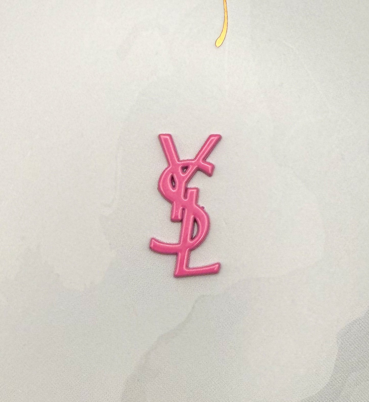 Colorful Enamel Coated YSL DIY Metal Charms