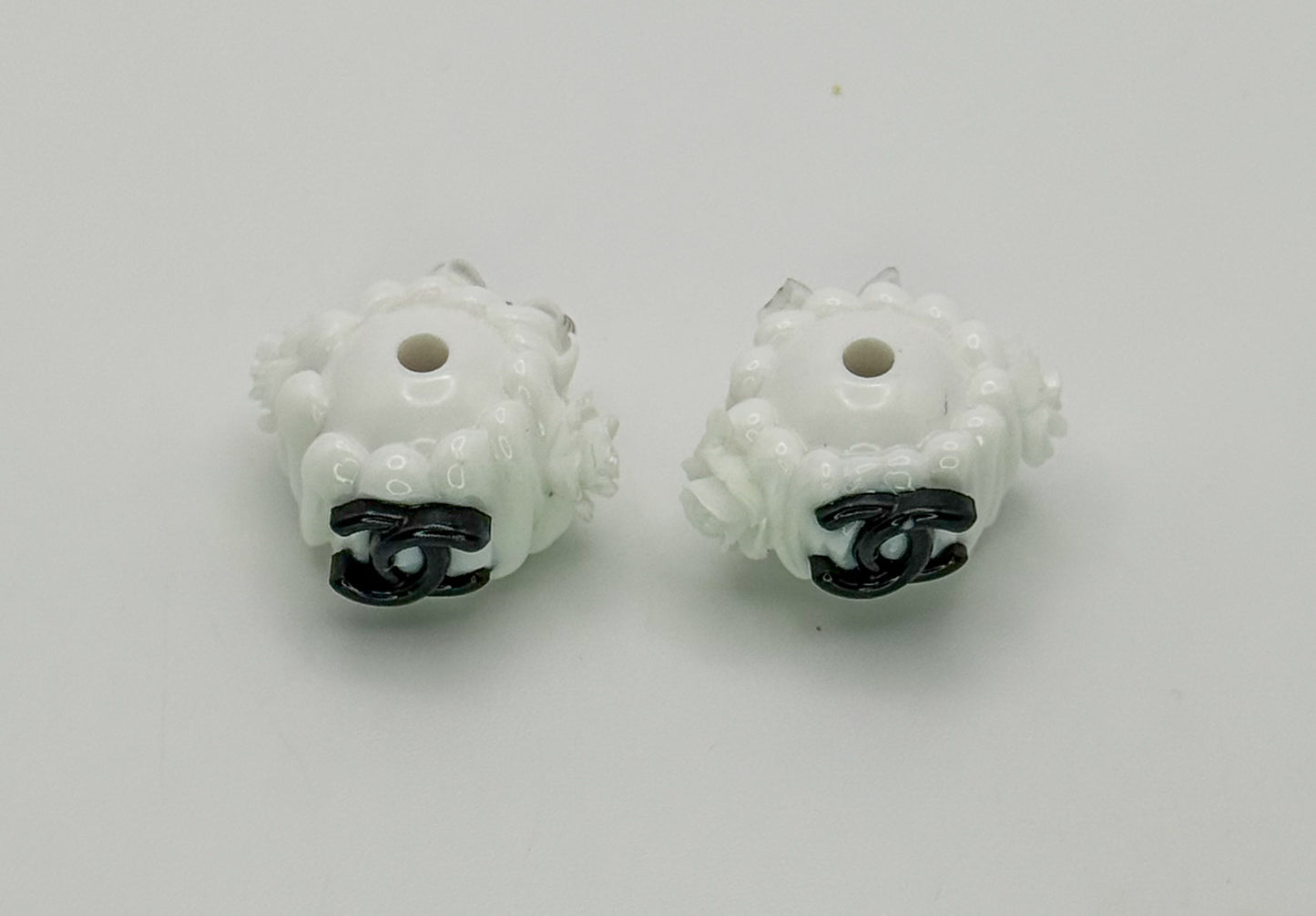 CC Designer Acrylic Hand Painted DIY Pen Beads