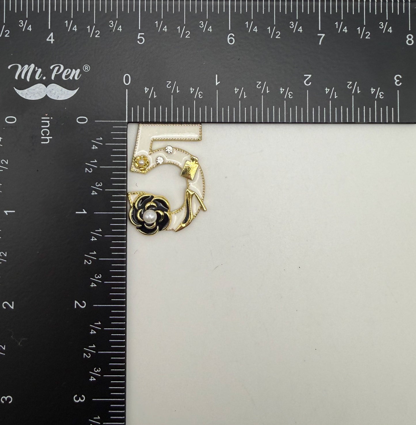 CC No.5 Logo DIY Metal Charms