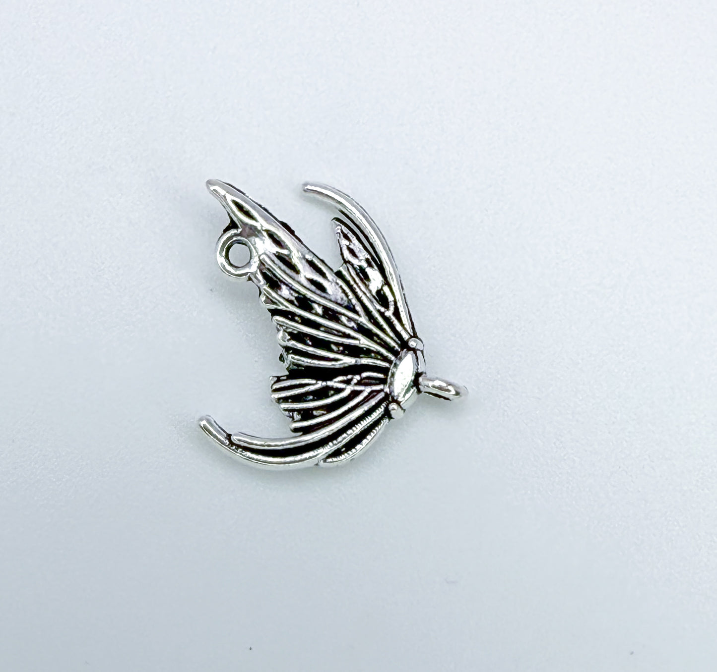 Silver Butterfly Wing Connector DIY Charms