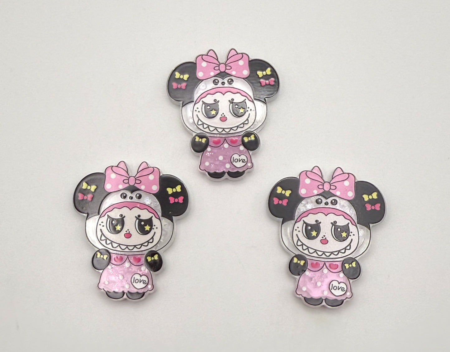 Labubu Cosplay Minnie DIY Shaker Acrylics