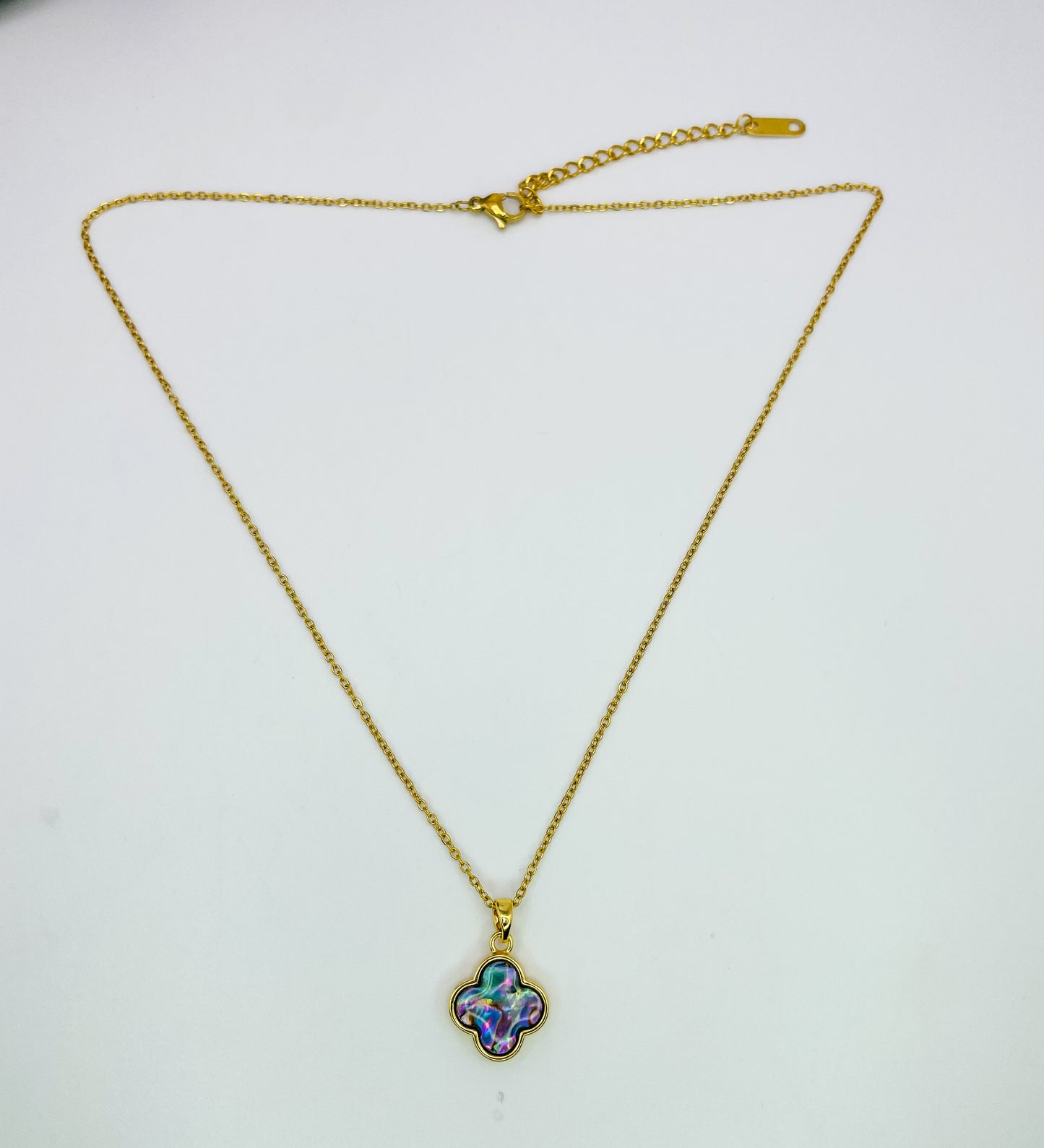 LV Clover Gold or Silver Stainless Steel Necklace